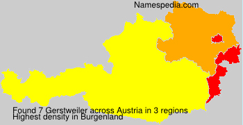 Surname Gerstweiler in Austria Surname Gerstweiler in Austria