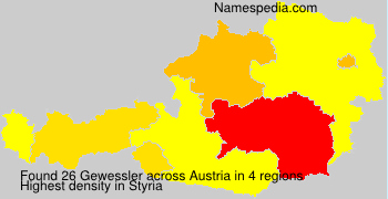 Surname Gewessler in Austria Surname Gewessler in Austria