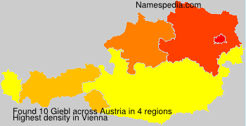Surname Giebl in Austria Surname Giebl in Austria