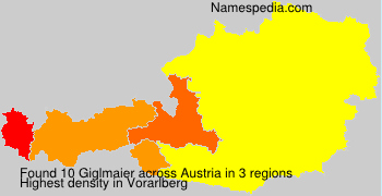 Surname Giglmaier in Austria Surname Giglmaier in Austria