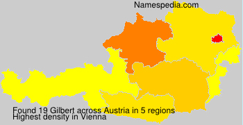 Surname Gilbert in Austria Surname Gilbert in Austria