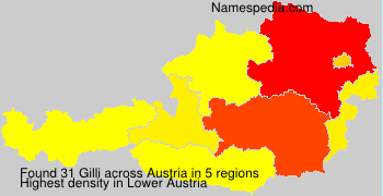 Surname Gilli in Austria Surname Gilli in Austria