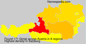 Surname Gimpl in Austria Surname Gimpl in Austria