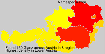 Surname Glanz in Austria Surname Glanz in Austria