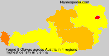 Surname Glavac in Austria Surname Glavac in Austria