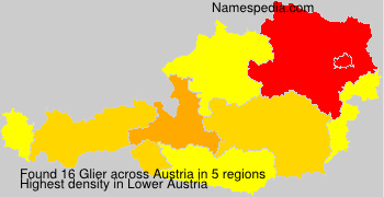 Surname Glier in Austria Surname Glier in Austria