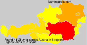 Surname Glitzner in Austria Surname Glitzner in Austria