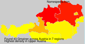 Surname Gmainer in Austria Surname Gmainer in Austria