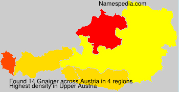 Surname Gnaiger in Austria Surname Gnaiger in Austria