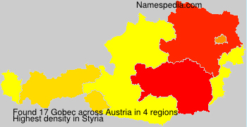 Surname Gobec in Austria Surname Gobec in Austria