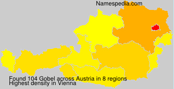 Surname Gobel in Austria Surname Gobel in Austria