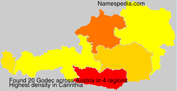 Surname Godec in Austria Surname Godec in Austria