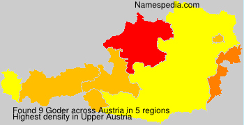 Surname Goder in Austria Surname Goder in Austria