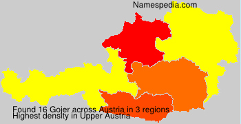 Surname Gojer in Austria Surname Gojer in Austria