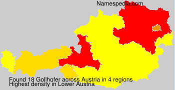 Surname Gollhofer in Austria Surname Gollhofer in Austria