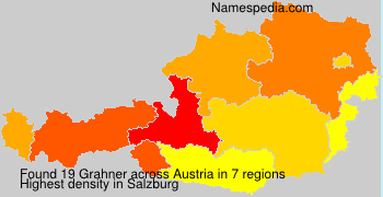 Surname Grahner in Austria Surname Grahner in Austria