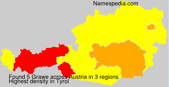 Surname Grawe in Austria