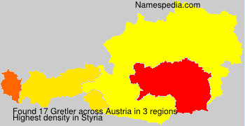 Surname Gretler in Austria