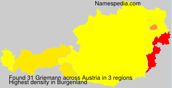 Surname Griemann in Austria Surname Griemann in Austria
