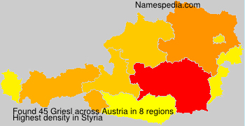 Surname Griesl in Austria Surname Griesl in Austria