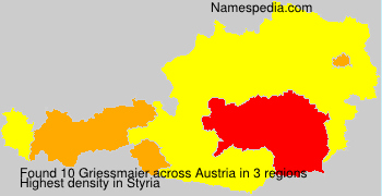 Surname Griessmaier in Austria Surname Griessmaier in Austria