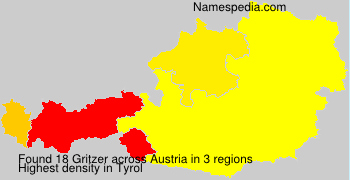 Surname Gritzer in Austria Surname Gritzer in Austria