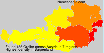 Surname Groller in Austria Surname Groller in Austria