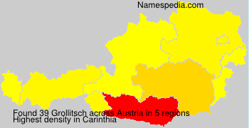 Surname Grollitsch in Austria Surname Grollitsch in Austria