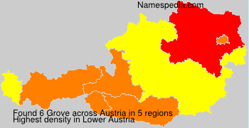 Surname Grove in Austria Surname Grove in Austria