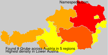 Surname Grube in Austria Surname Grube in Austria