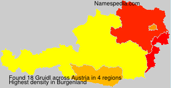 Surname Gruidl in Austria Surname Gruidl in Austria