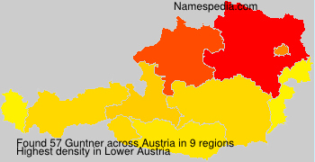Surname Guntner in Austria Surname Guntner in Austria