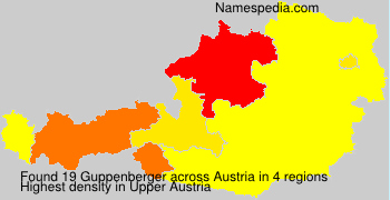 Surname Guppenberger in Austria Surname Guppenberger in Austria