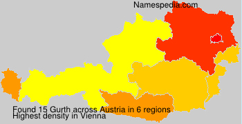 Surname Gurth in Austria Surname Gurth in Austria