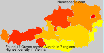 Surname Guven in Austria Surname Guven in Austria