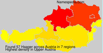 Surname Haager in Austria Surname Haager in Austria