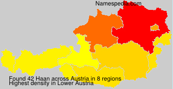 Surname Haan in Austria Surname Haan in Austria