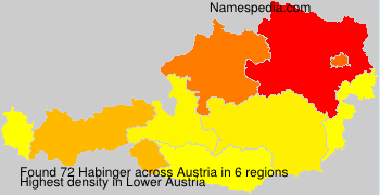 Surname Habinger in Austria Surname Habinger in Austria