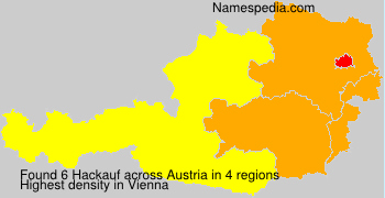 Surname Hackauf in Austria Surname Hackauf in Austria