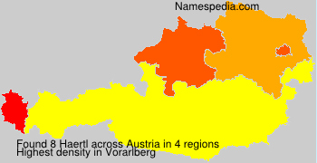 Surname Haertl in Austria Surname Haertl in Austria