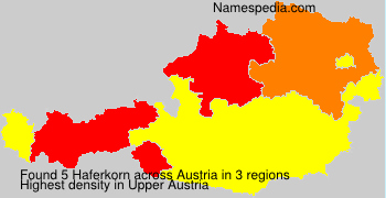 Surname Haferkorn in Austria Surname Haferkorn in Austria