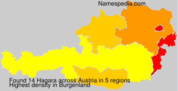Surname Hagara in Austria Surname Hagara in Austria