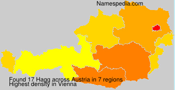 Surname Hagg in Austria Surname Hagg in Austria