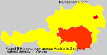 Surname Hahnkamper in Austria Surname Hahnkamper in Austria