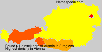 Surname Hajnsek in Austria Surname Hajnsek in Austria