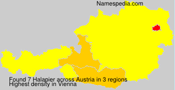 Surname Halapier in Austria Surname Halapier in Austria