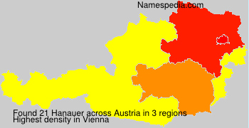 Surname Hanauer in Austria Surname Hanauer in Austria