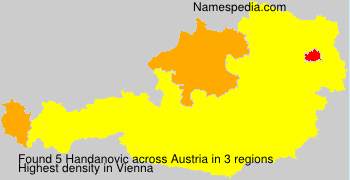 Surname Handanovic in Austria Surname Handanovic in Austria