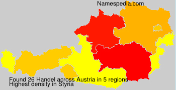 Surname Handel in Austria Surname Handel in Austria