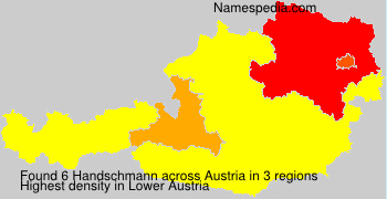Surname Handschmann in Austria Surname Handschmann in Austria